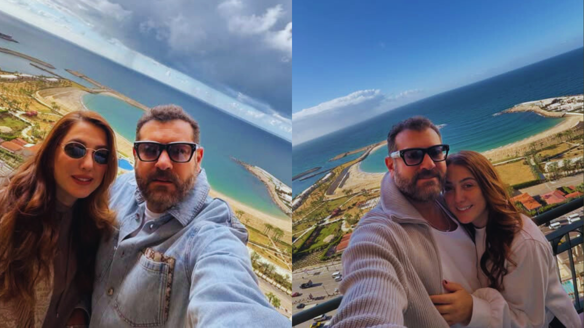 عيد ميلاد عمرو يوسف وكندة علوش